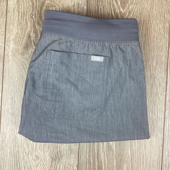 Figs Pants - FIGS Pants Scrubs Gray L Medical Nurse‎ Drawstring Straight Doctor